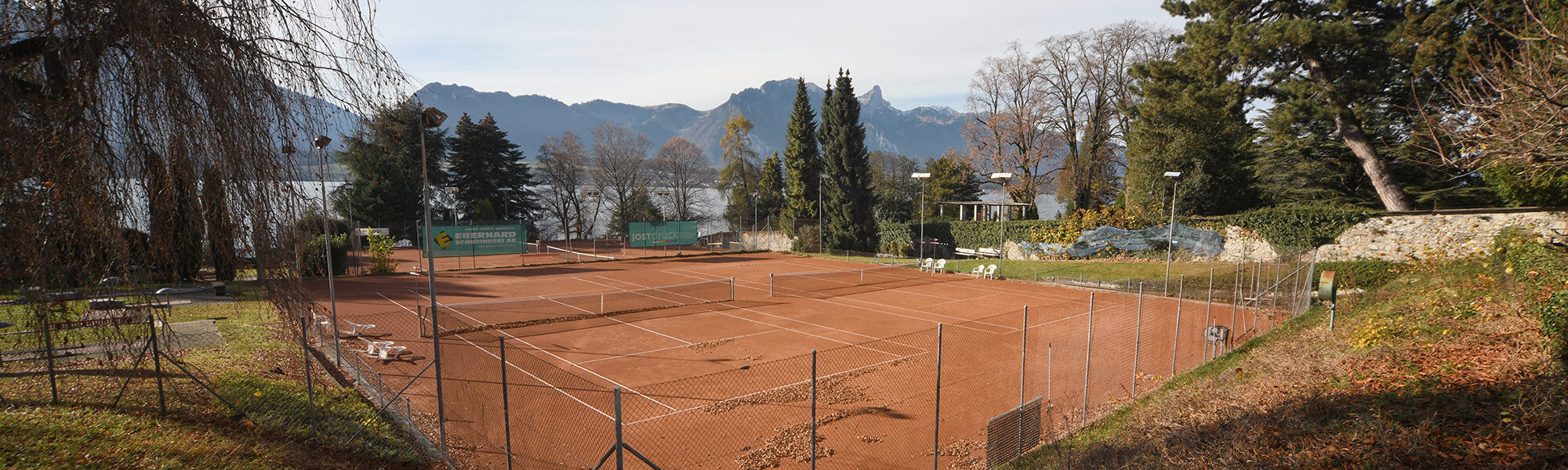 Aussenplätze Tennisclub Oberhofen