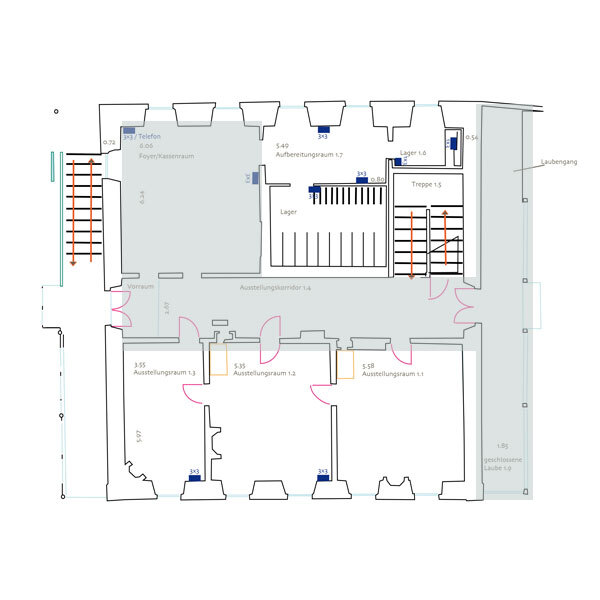 Wichterheer Grundriss 1. Obergeschoss