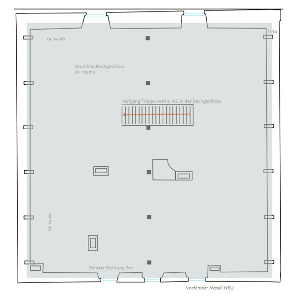 Wichterheer Grundriss Dachgeschoss